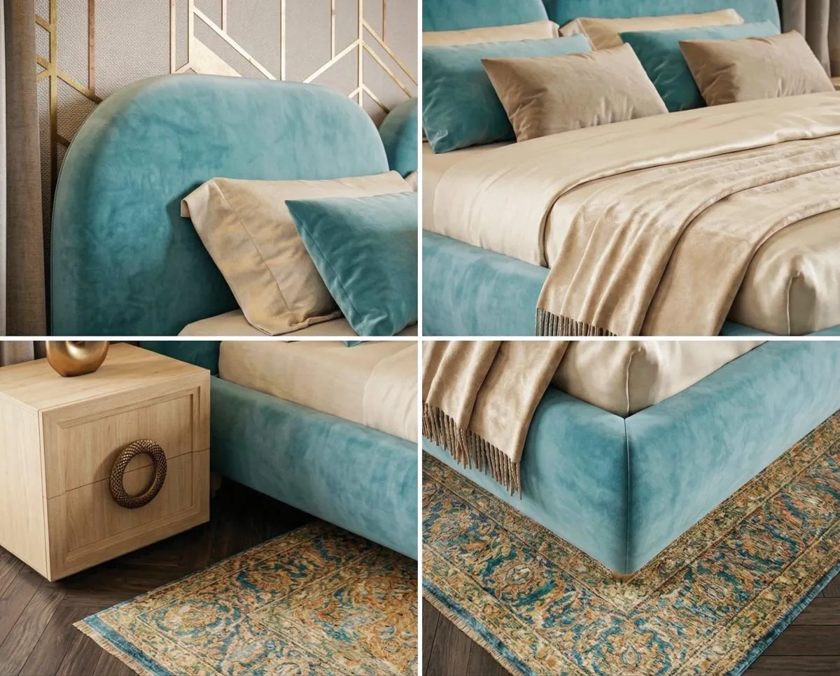 Details of the bed Altamarea