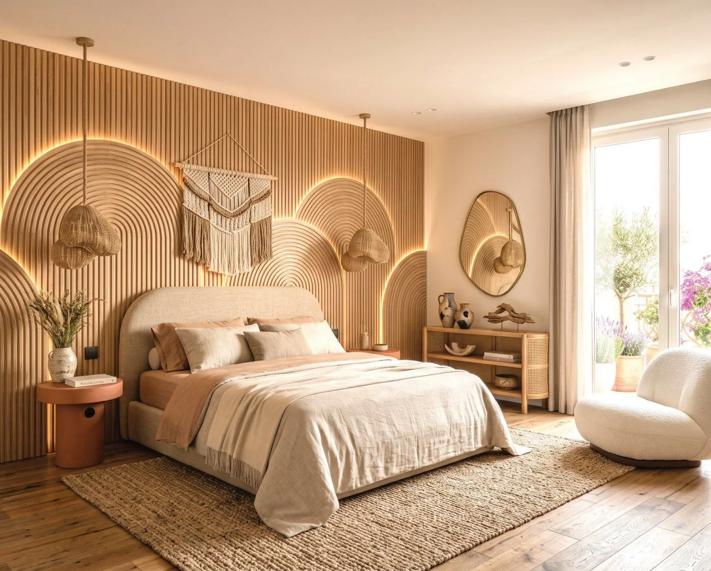 Decorative panels, Dune setting