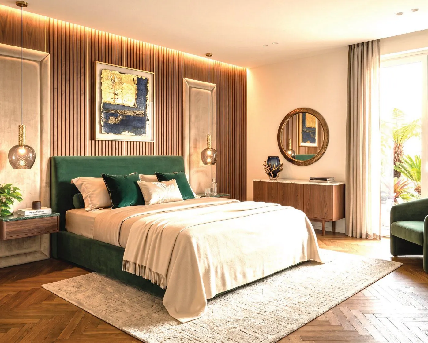 Decorative panels, Linea setting